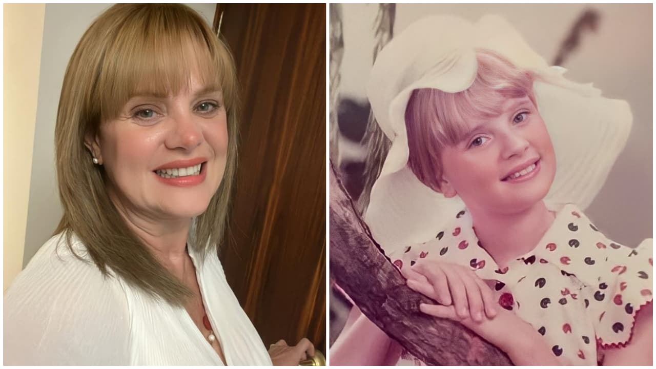 <b>Erika Buenfil </b>mostró esta tierna imagen para conmemorar el Día del Niño.