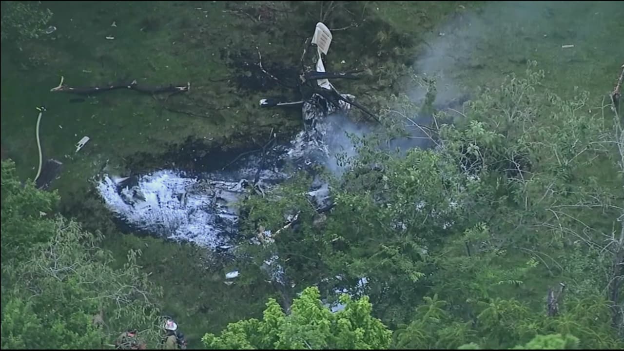 Cuatro personas murieron tras estrellarse una avioneta al oeste de Houston