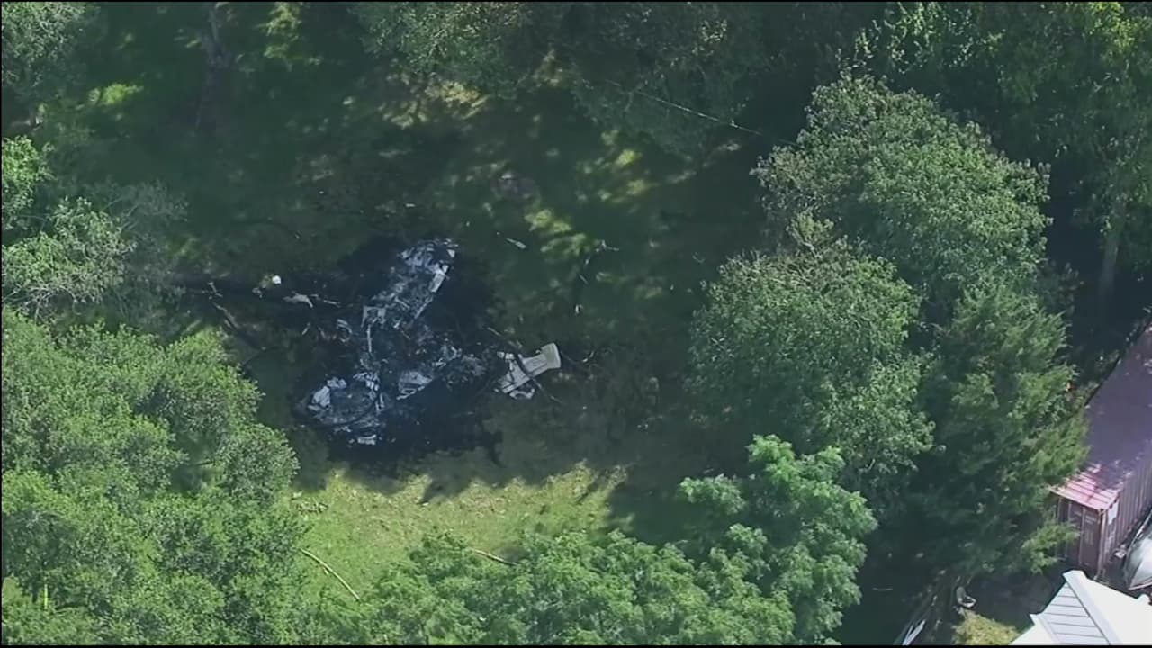 El accidente se produjo poco después de que la avioneta despegó del aeropuerto West Houston.