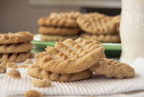 Galletas secas. Son recomendables porque suelen ser fortificadas con vitaminas y minerales, su textura crujiente ayuda a limpiar los dientes.