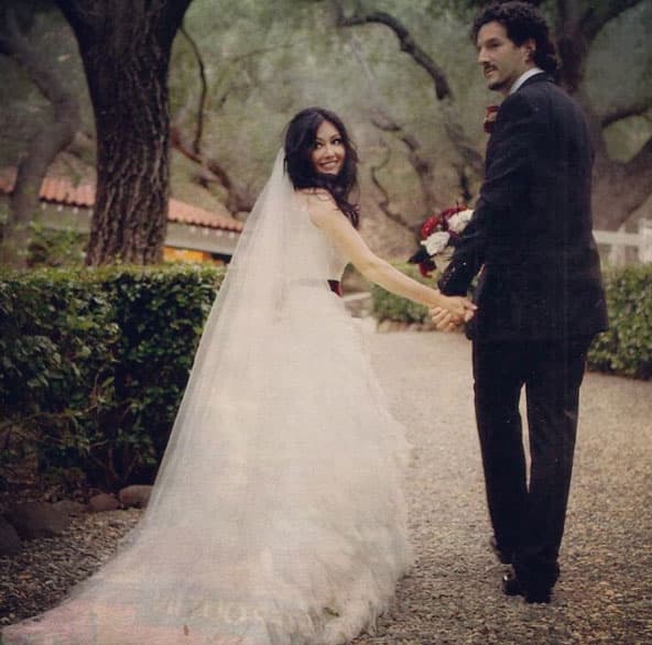 Shannen compartió en su Instagram esta linda foto de su boda en 2011.