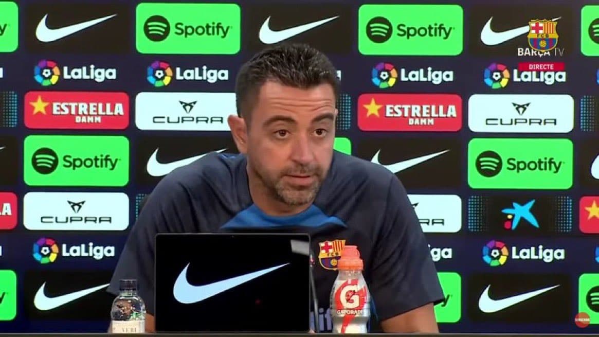 Xavi afirma que si en el Barça "no se ganan títulos, vendrá otro entrenador"
