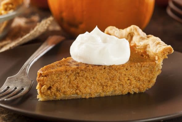 Tip: saborea un delicioso pumpkin pie, ¡uno de los postres favoritos para el otoño!