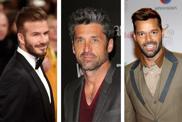 Son papás, famosos, apuestos, talentosos y por si fuera poco tienen lo que a muchas mujeres les encanta: una sexy barba que los hace lucir de diez. Conoce a cada uno de ellos.