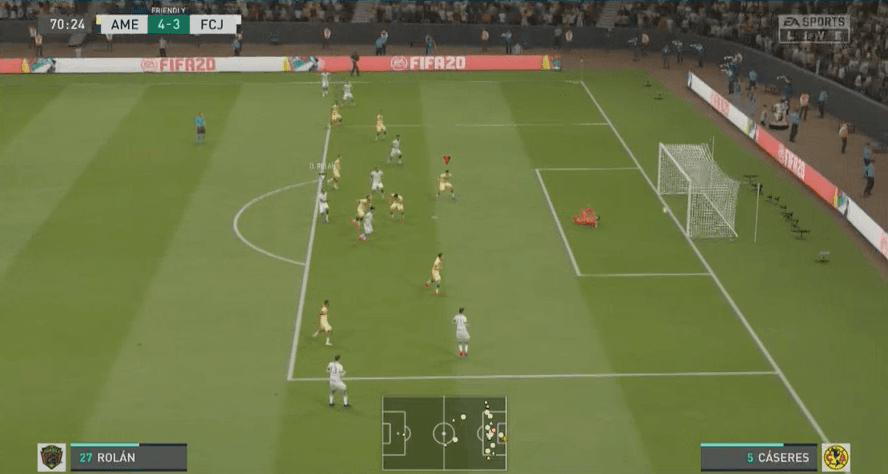 En un partidazo, el América de Nicolás Benedetti despedazó a Juárez de Diego Roldán 6-3 en el torneo virtual de la eLiga MX.