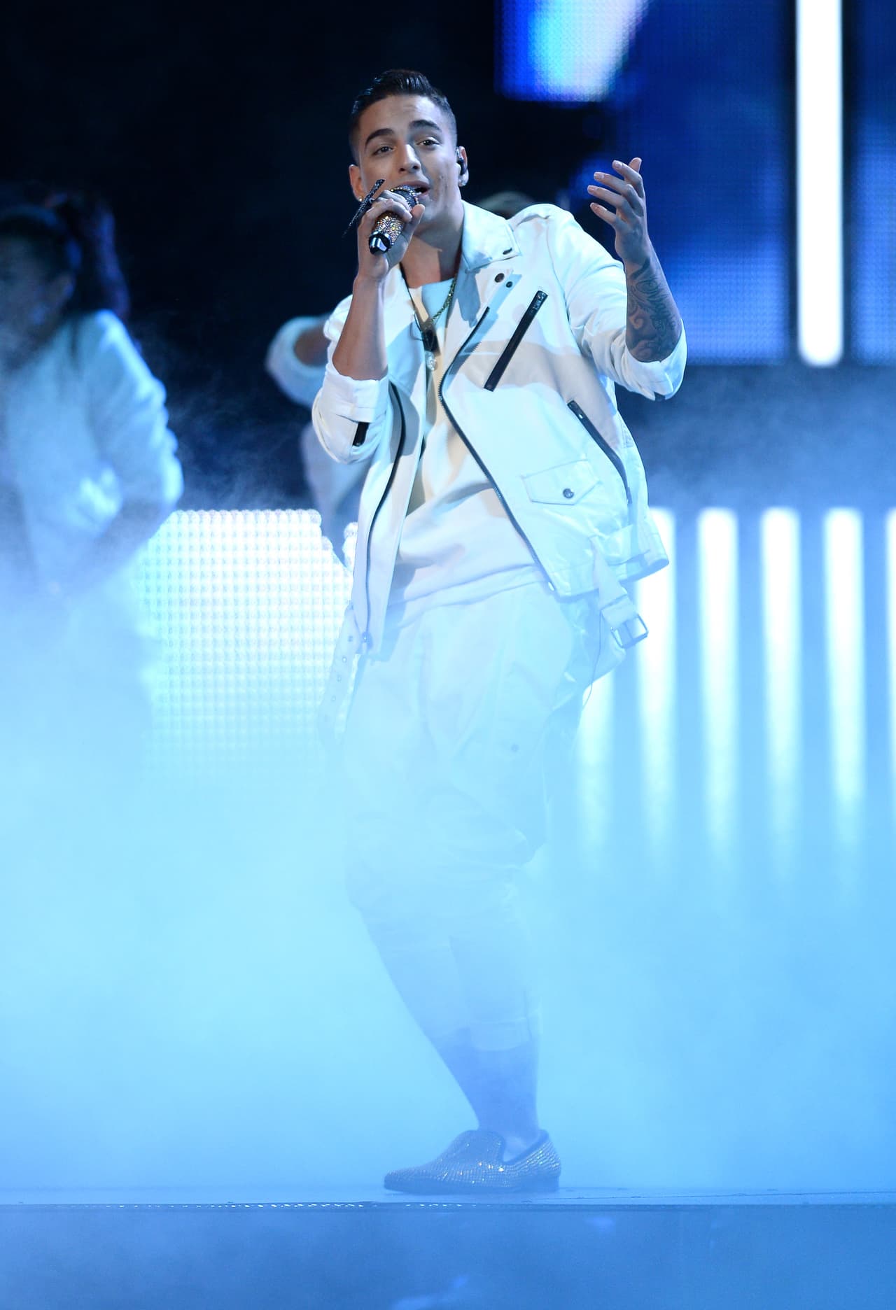 El colombiano tuvo la oportunidad de interpretar su sencillo 'La temperatura' durante la ceremonia.