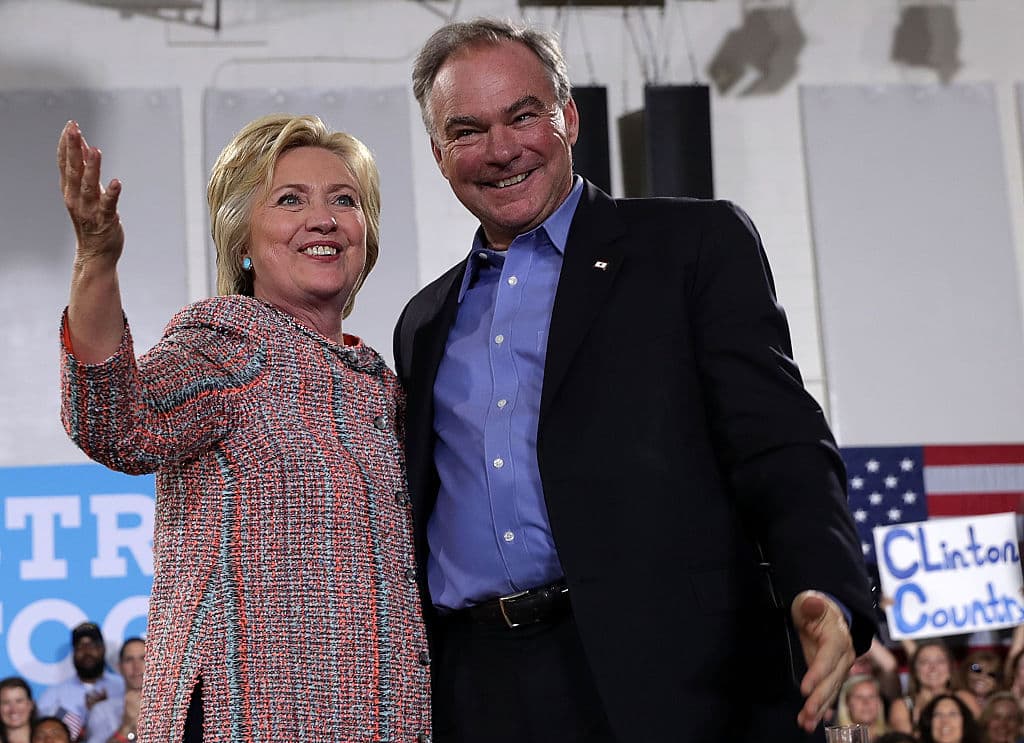 Hillary Clinton elige a Tim Kaine como su candidato para vicepresidente