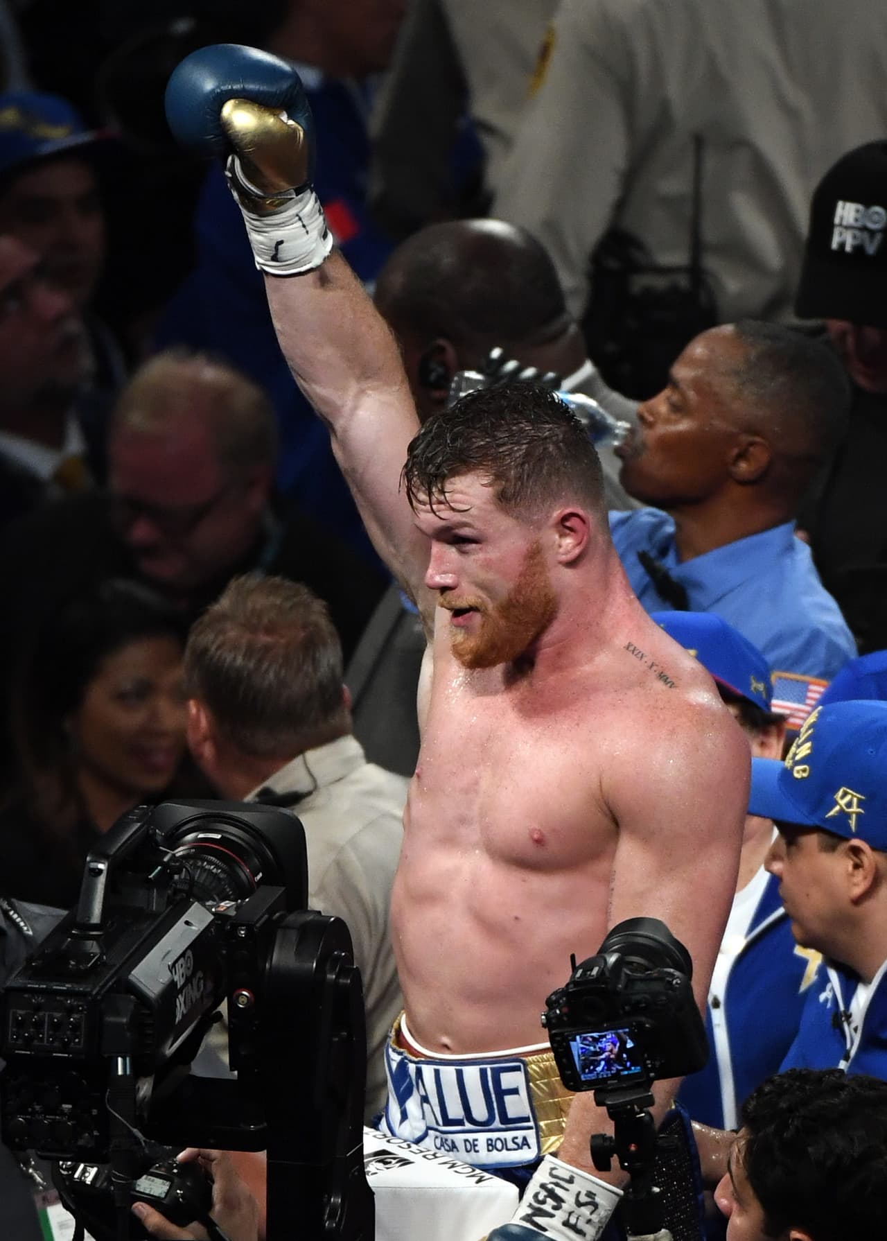 Cerramos la lista con Saúl 'Canelo' Álvarez. El pugilista mexicano se consolidó como el peleador más taquillero del año tras su pelea con Gennady Golovkin. El 2018 pinta para ser otro gran año para el boxeador.