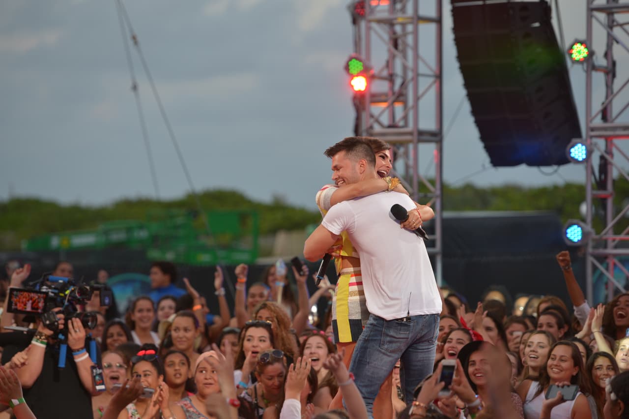 A Brian casi no lo vemos en la segunda fase de La Banda. Sólo sacó el 73 por ciento de los votos. Según Laura, le faltó el 2 por ciento de su novia. La italiana lo salvó.