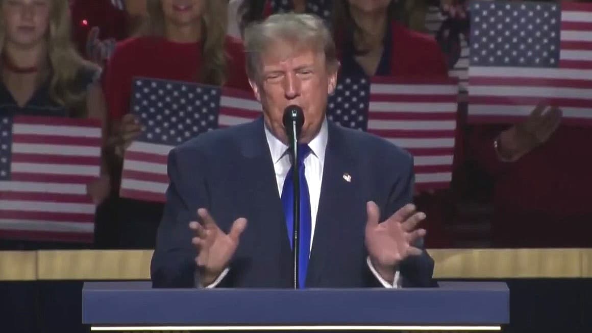 Donald Trump desata polémica por sus comentarios sobre California durante un mitin en Nebraska