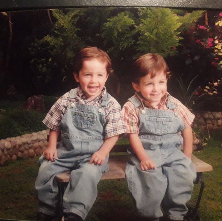 Manuel y Pablo han compartido sus festejos de cumpleaños, como cuando cumplieron quince años.