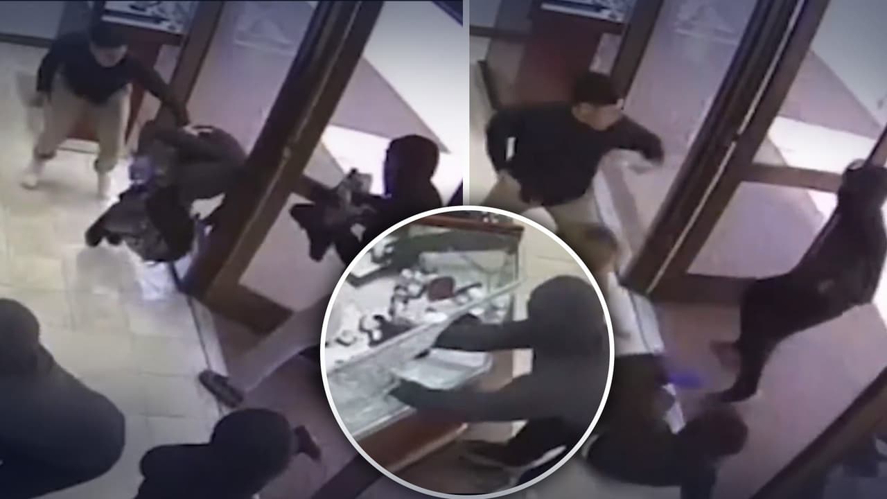 “Uno de ellos me golpeó en la cabeza con un martillo”: hermanos luchan contra ladrones en joyería de su padre