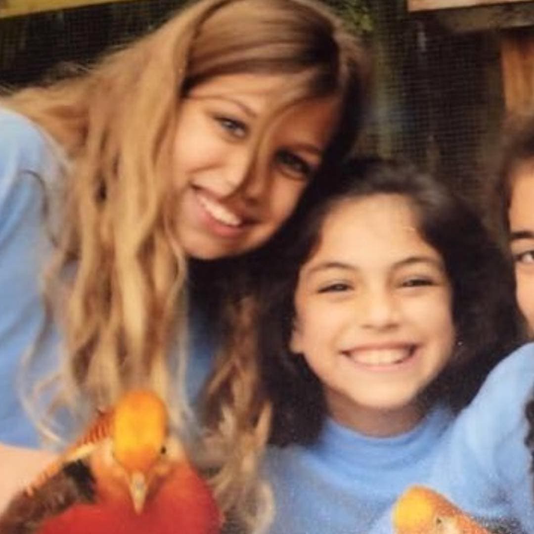 En ellas podemos observar el paso de los años en las dos pequeñas.