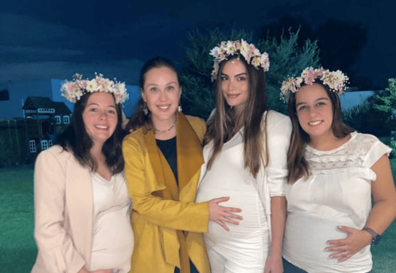 Ceremonia espiritual de Ximena Navarrete