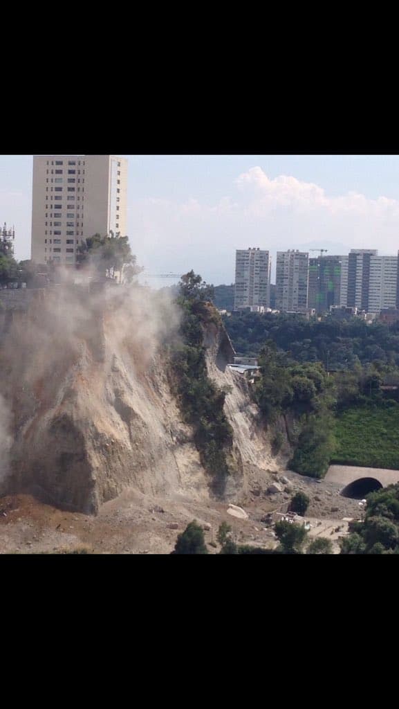 Ortega compartió esta imagen de la situación.