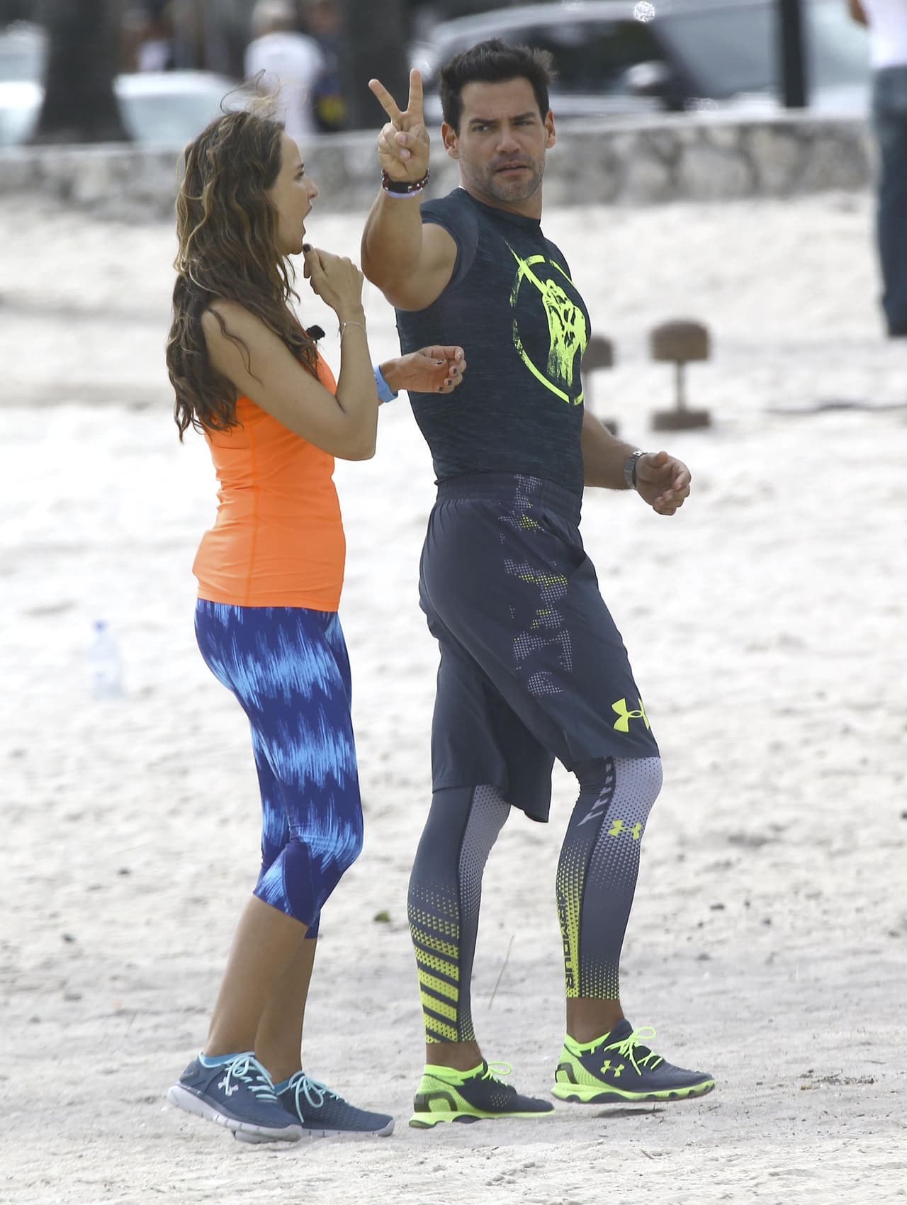 Y llegamos al final de la sesión y nuestros entrenadores estrella se despiden.