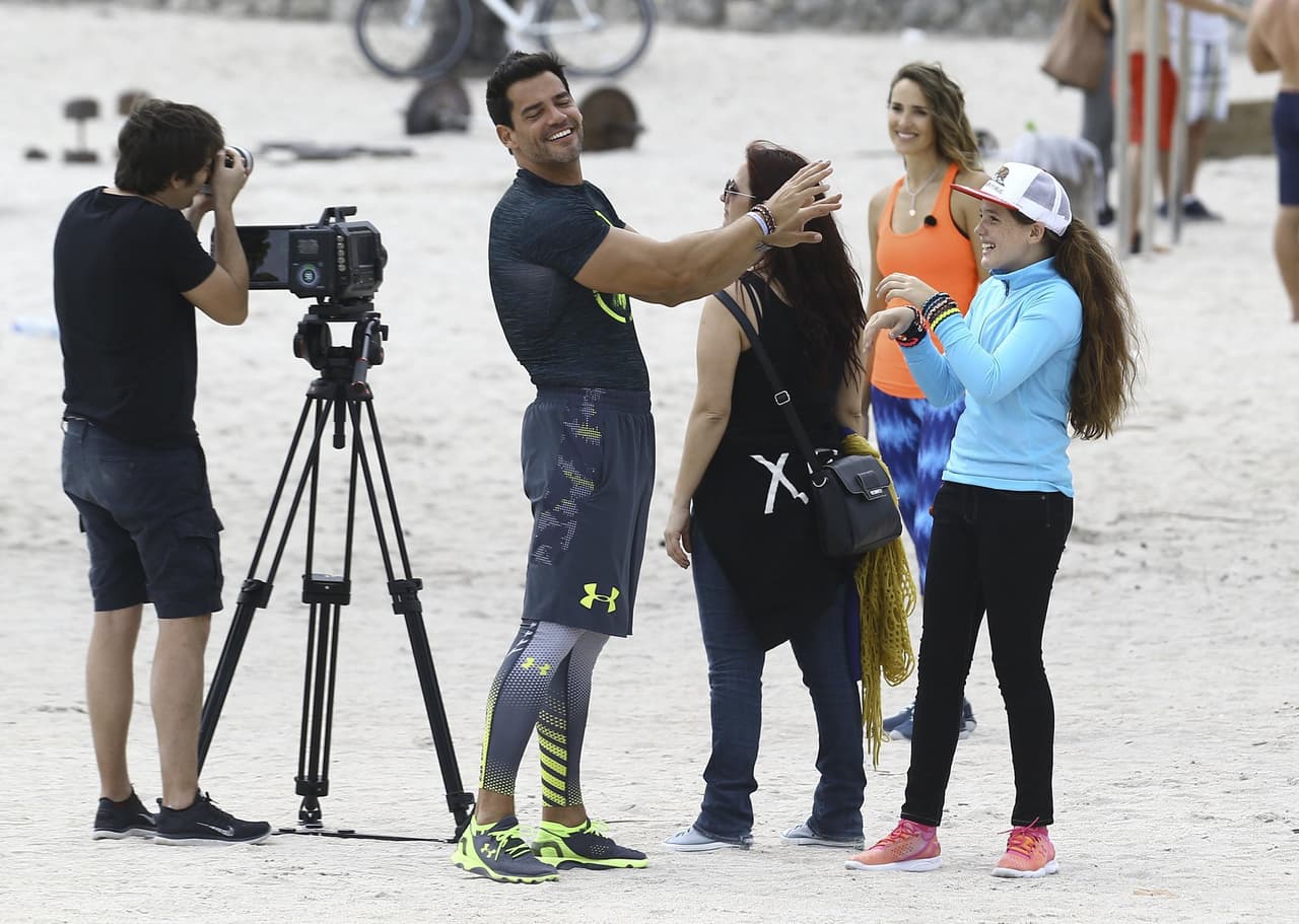 ¡Qué buena idea! Con ejemplos como Christian y Angélica, seguro nos vuelven las ganas de ponernos en forma.