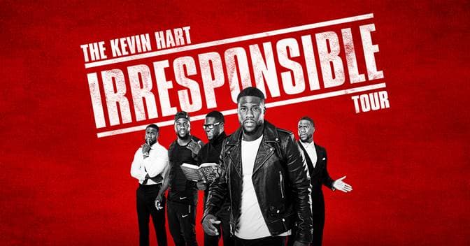 Kevin Hart announces "The Irresponsible Tour"