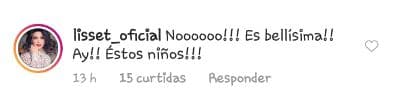 La actriz mexicana Lisset refutó la pregunta hecha por Cynthia y reiteró que la hija Klitbo "es bellísima".