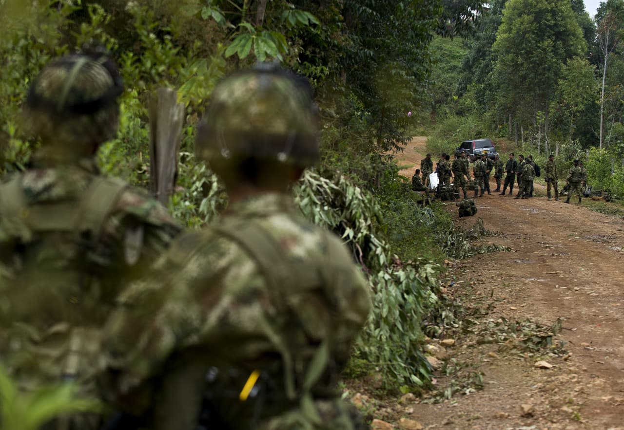Liberan en Colombia a soldado retenido por guerrilla de las FARC