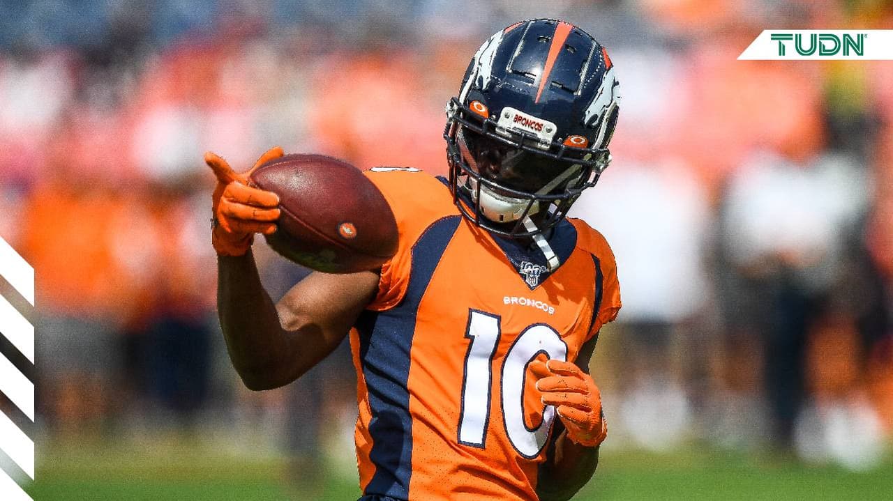 Emmanuel Sanders llega a los 49ers
