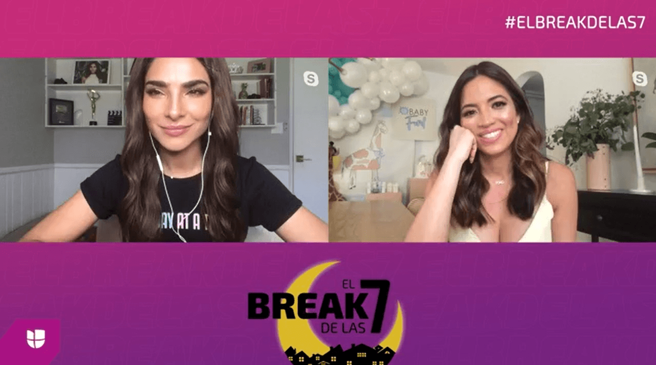 En mayo pasado, durante su charla con Alejandra Espinoza en
<b><a href="https://www.facebook.com/univisionfamosos/videos/567361827493091" target="_blank">El Break de Las 7</a></b> de Univision Famosos, habló sobre los cuidados que tuvo durante el embarazo.
<br>