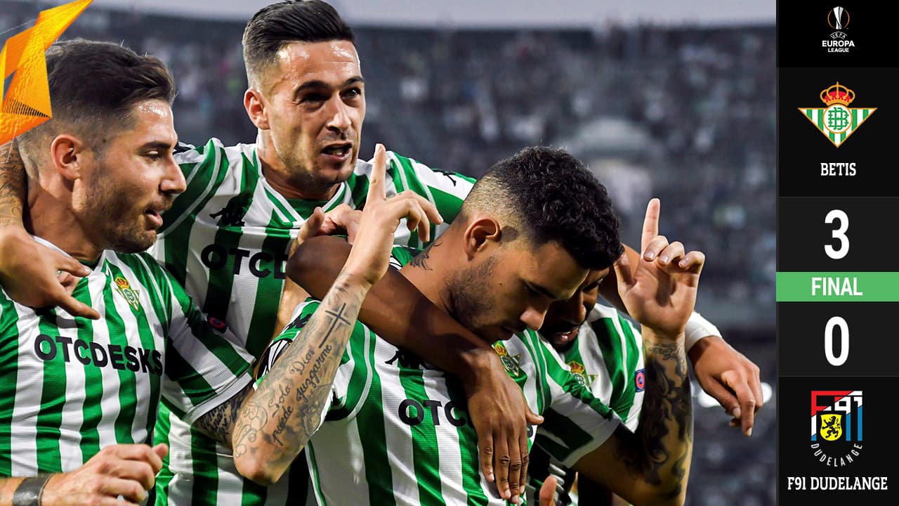 Guardado y el Real Betis no fueron exigidos y golearon al Dudelange