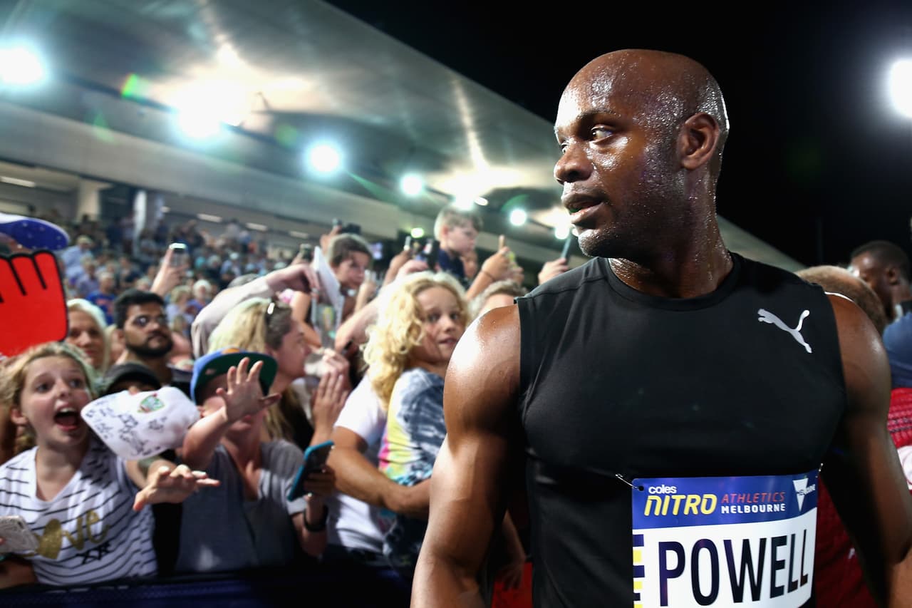 Asafa Powell: antes de la llegada de Usain Bolt, fue el gran velocista jamaiquino del mundo.