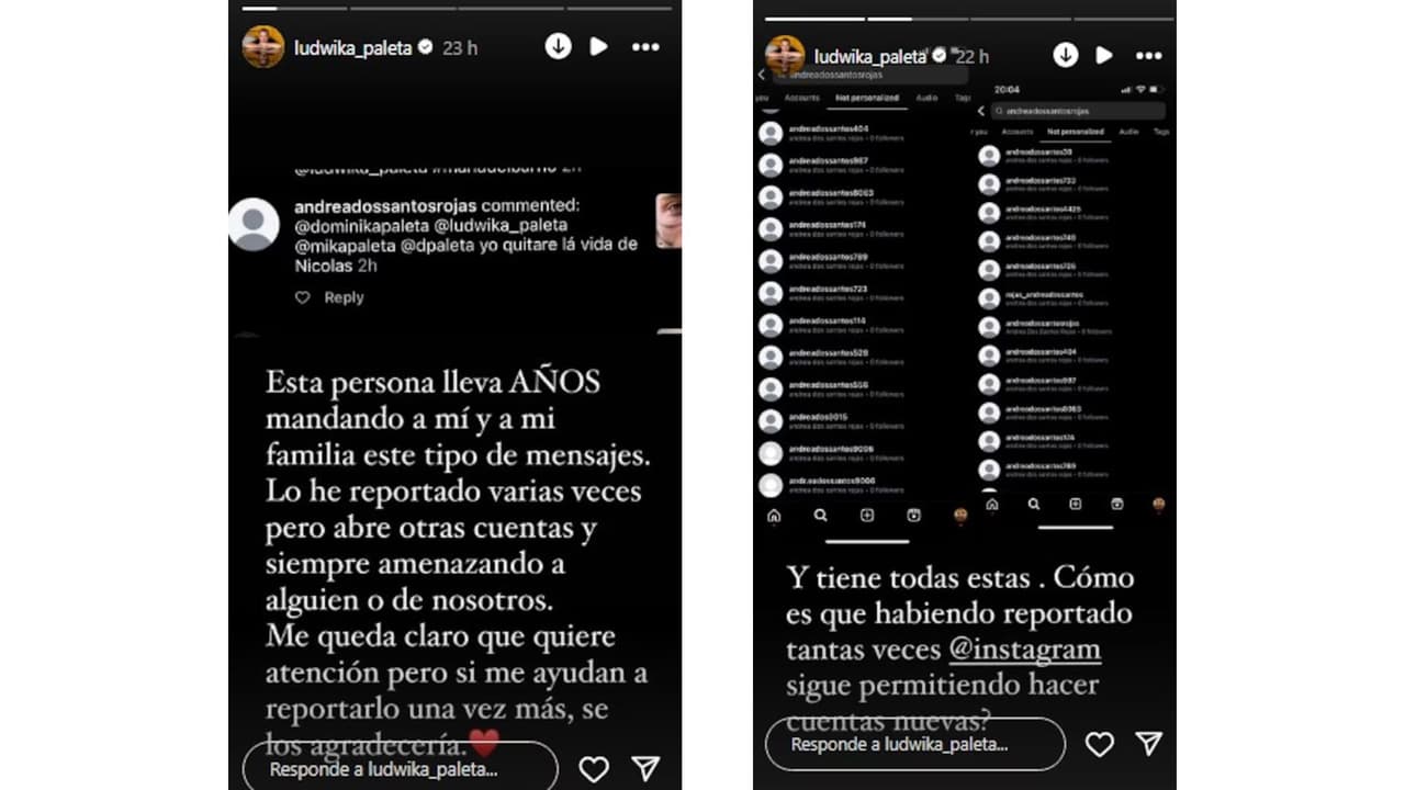 Ludwika Paleta denunció ser víctima de amenazas.