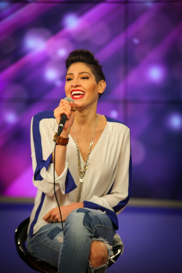 El grupo Ha*Ash estuvo en el Uforia Lounge de Los Ángeles deleitando a los radioescuchas de K-Love 107.5FM