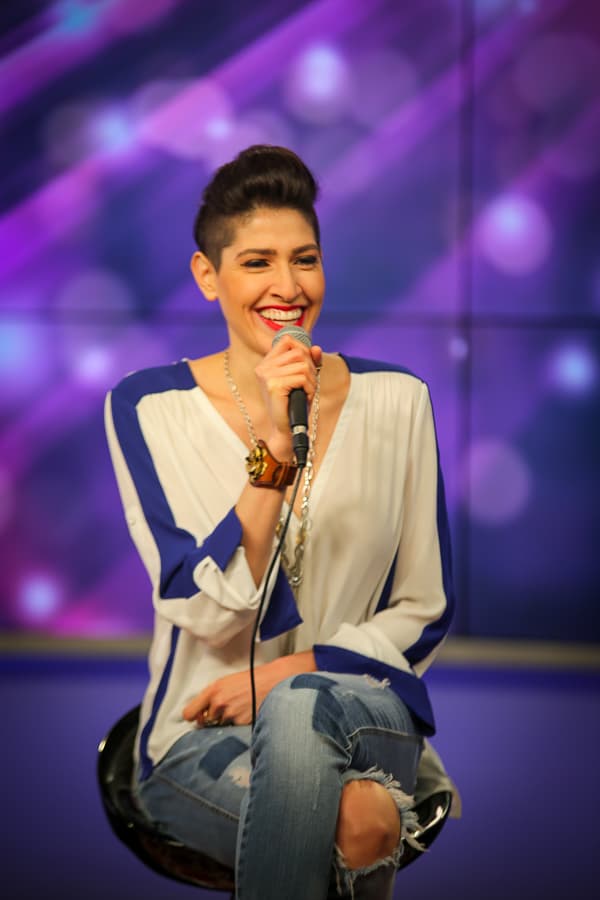 El grupo Ha*Ash estuvo en el Uforia Lounge de Los Ángeles deleitando a los radioescuchas de K-Love 107.5FM