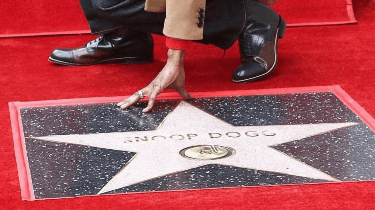 Snoop Dogg receives star on Hollywood Walk of Fame