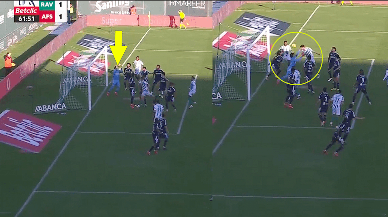 Memo Ochoa comete grave error y deja escapar triunfo del AVS en Portugal