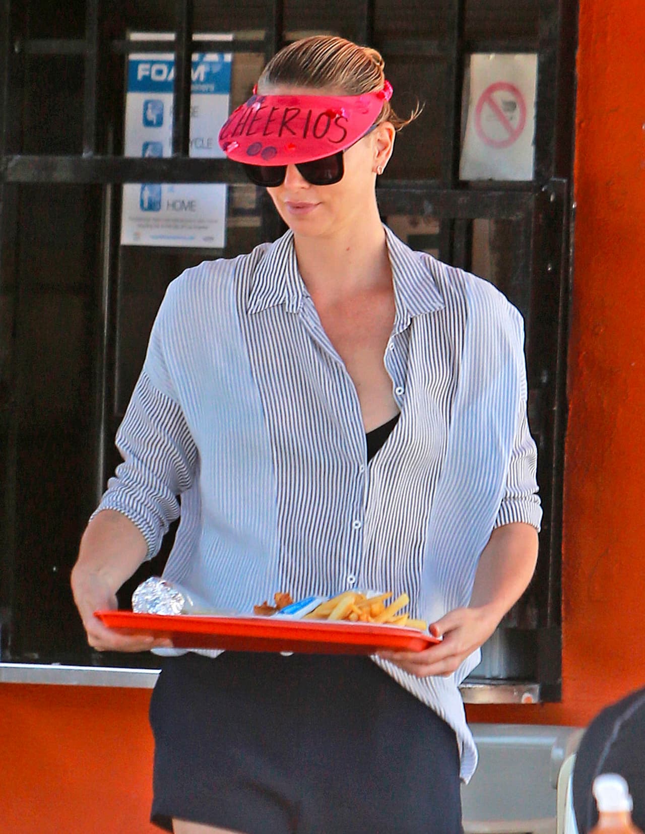 Pidieron también un burrito y papas a la francesa.