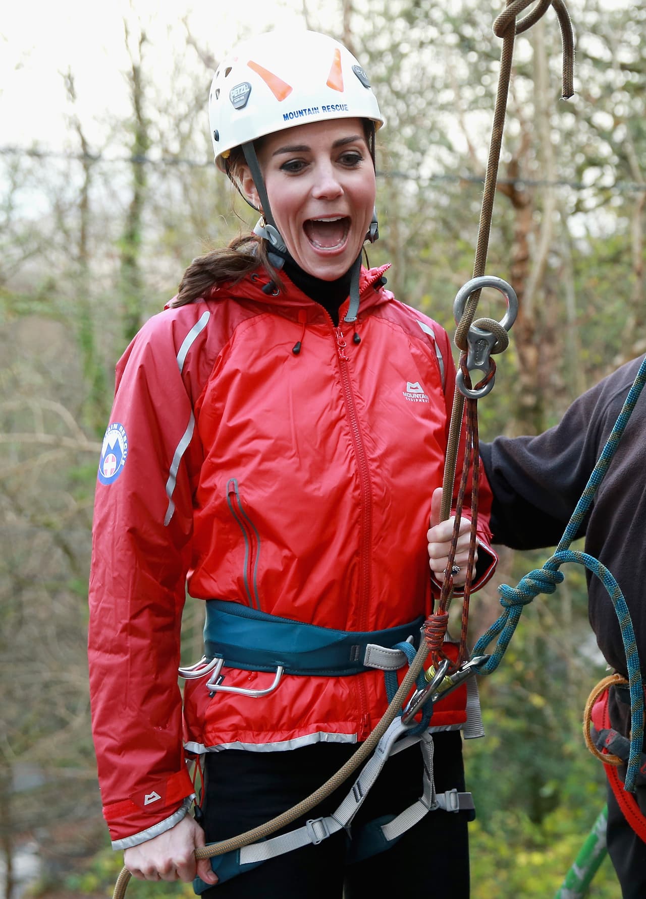 La Duquesa se aventuró a las dos actividades.
