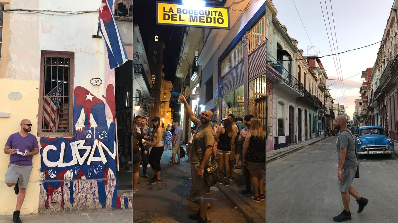 Pero también ha estado en Cuba.