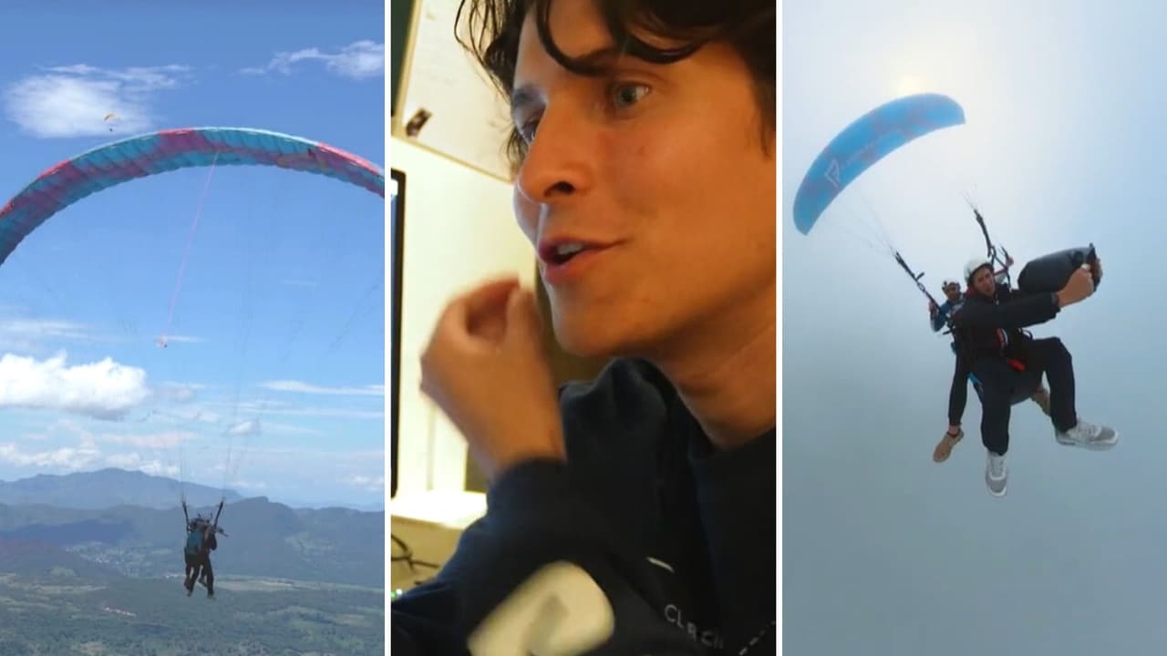 El tiktoker grabó todo el proceso para hacer su obra de arte