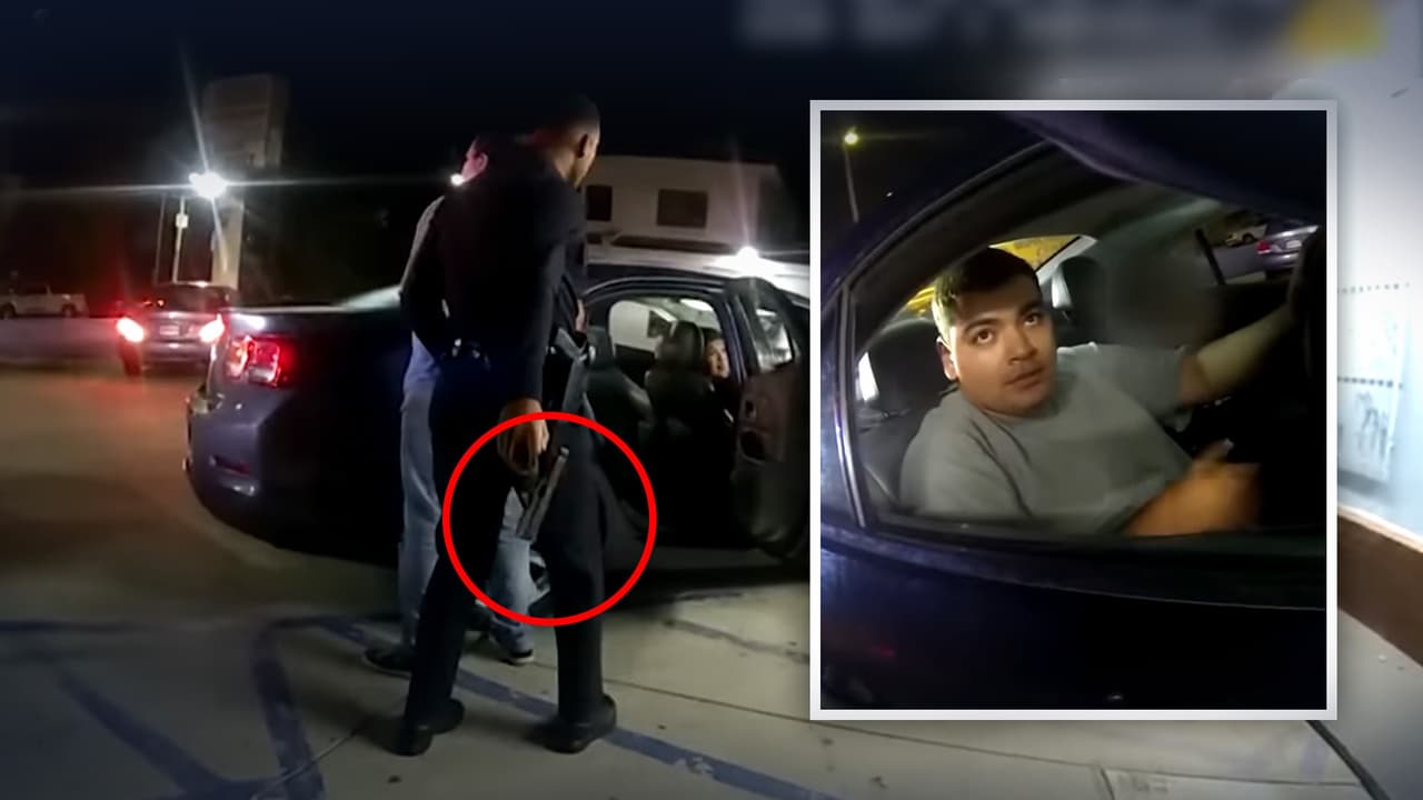 Captado en video: Joven herido tras tiroteo en el que se vio involucrado un policía en San Pedro