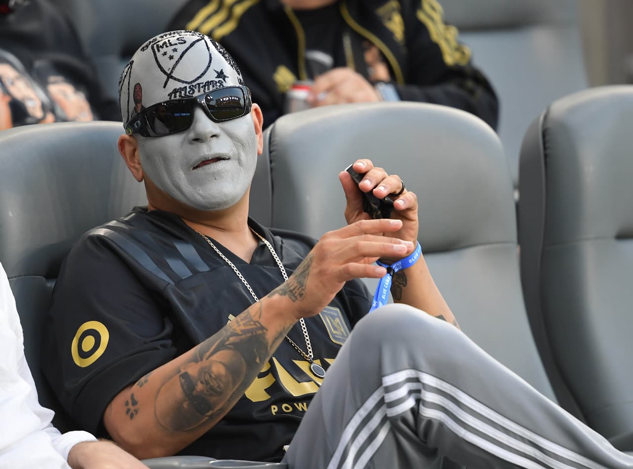 Los aficionados de LAFC fueron mayoría en esa ocasión.
<br>