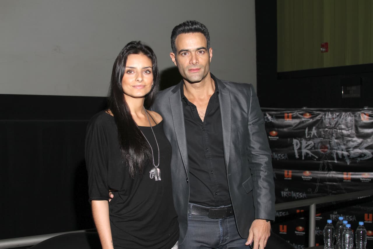 Aslinn Derbez y Luis Roberto Guzmán