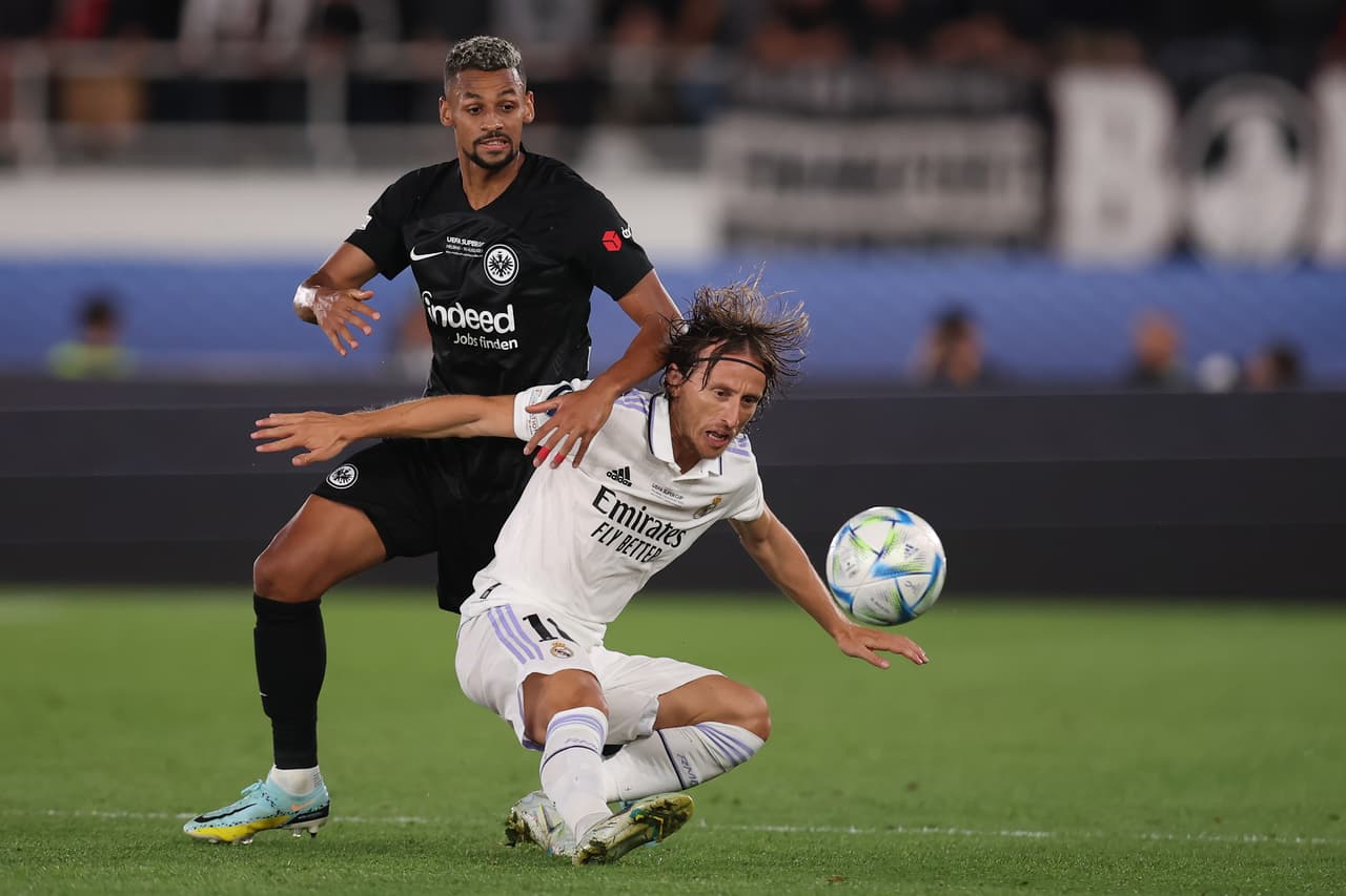 Una vez más Luka Modric era un emblema del madridismo con su juego.
<br>