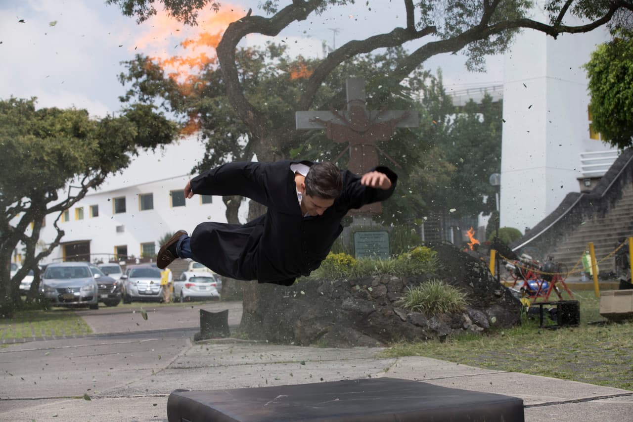 Así lo vimos en la televisión.