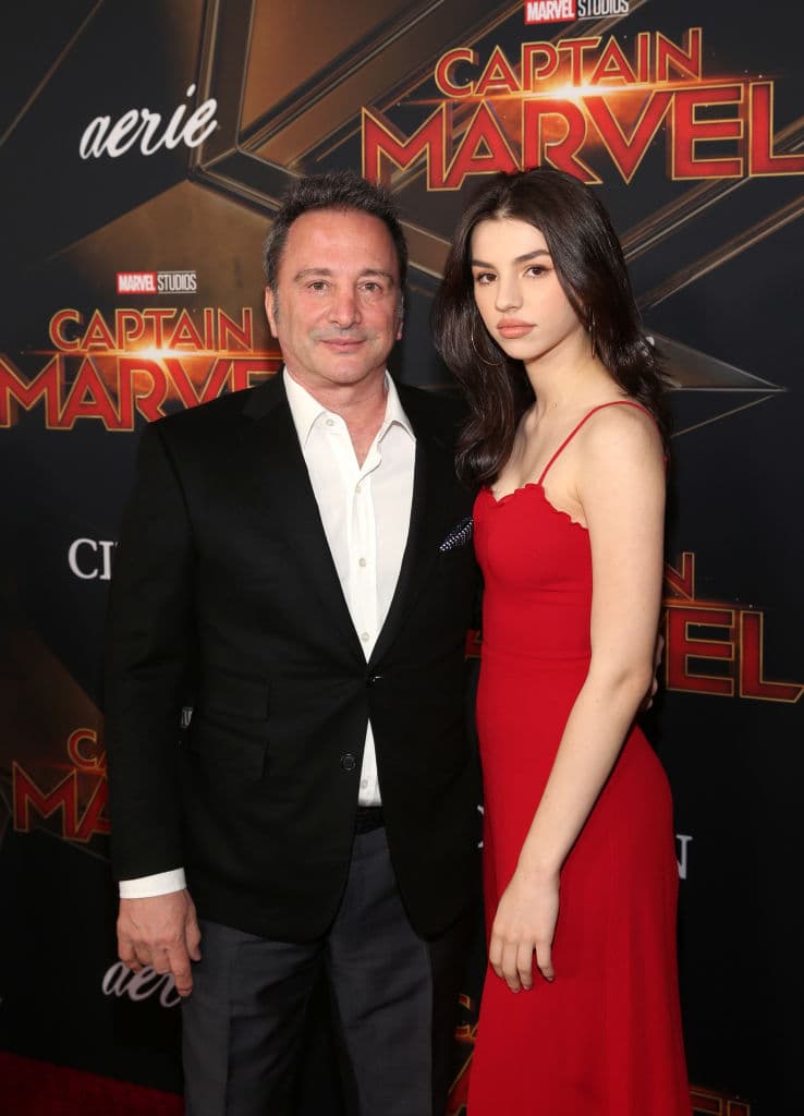 Días m´ás tarde, el pasado 4 de marzo, se llevó a cabo en Los Ángeles la premiere mundial de la nueva película de Marvel, 'Captain Marvel', a donde su hija lo acompañó nuevamente.
<br>