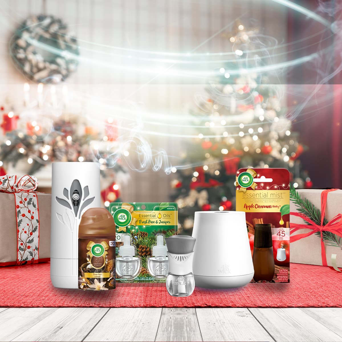 Nada como la buena música y los aromas navideños para ponernos en el 
<i>mood </i>para las fiestas.