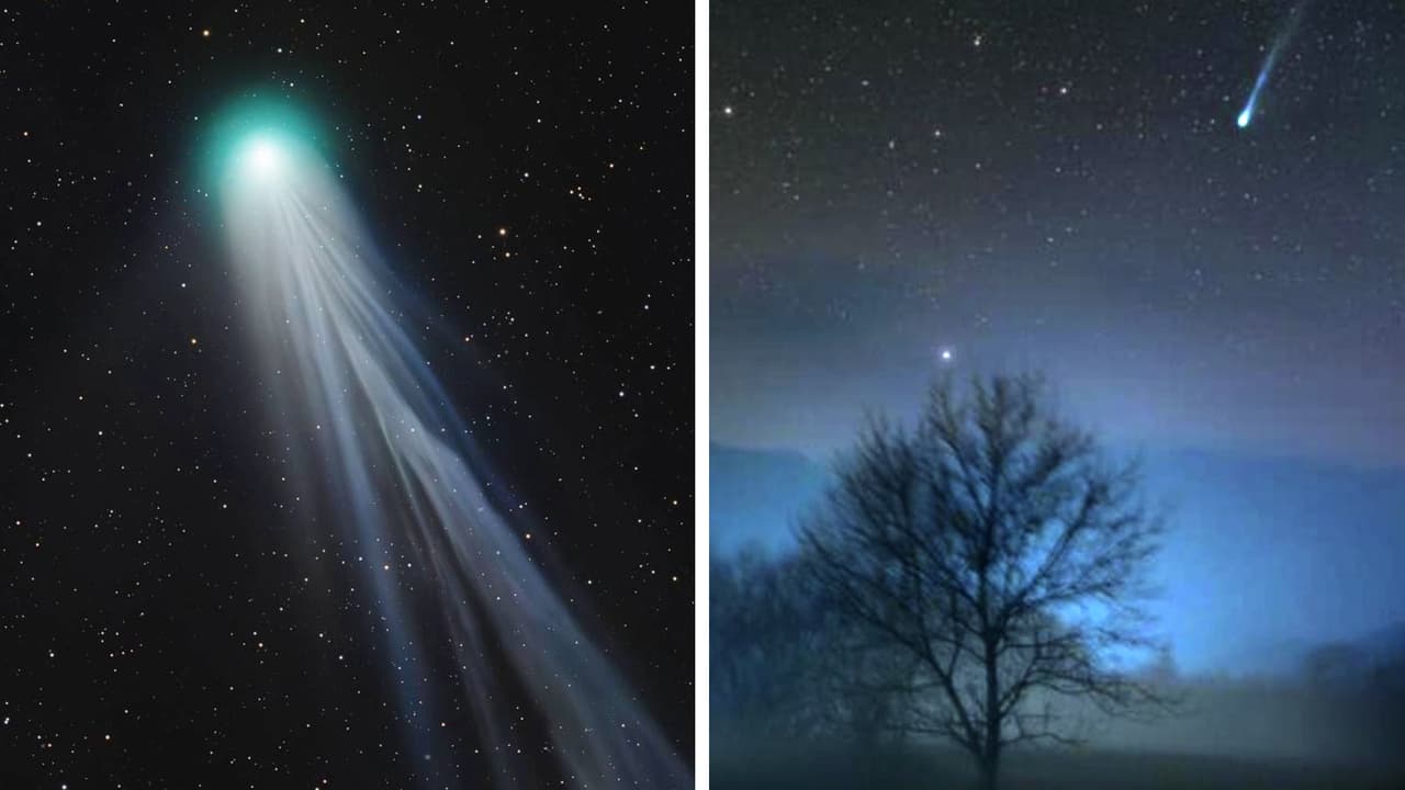 El asombroso ‘cometa diablo’ rozó la Tierra y estas son las increíbles imágenes de su paso 