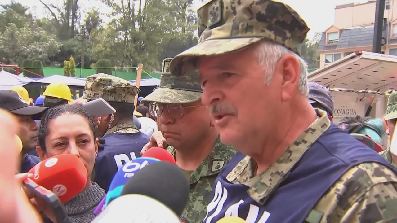 Frida Sofía nunca existió: la Marina mexicana dice ahora que no había una niña bajo los escombros de la escuela Rébsamen