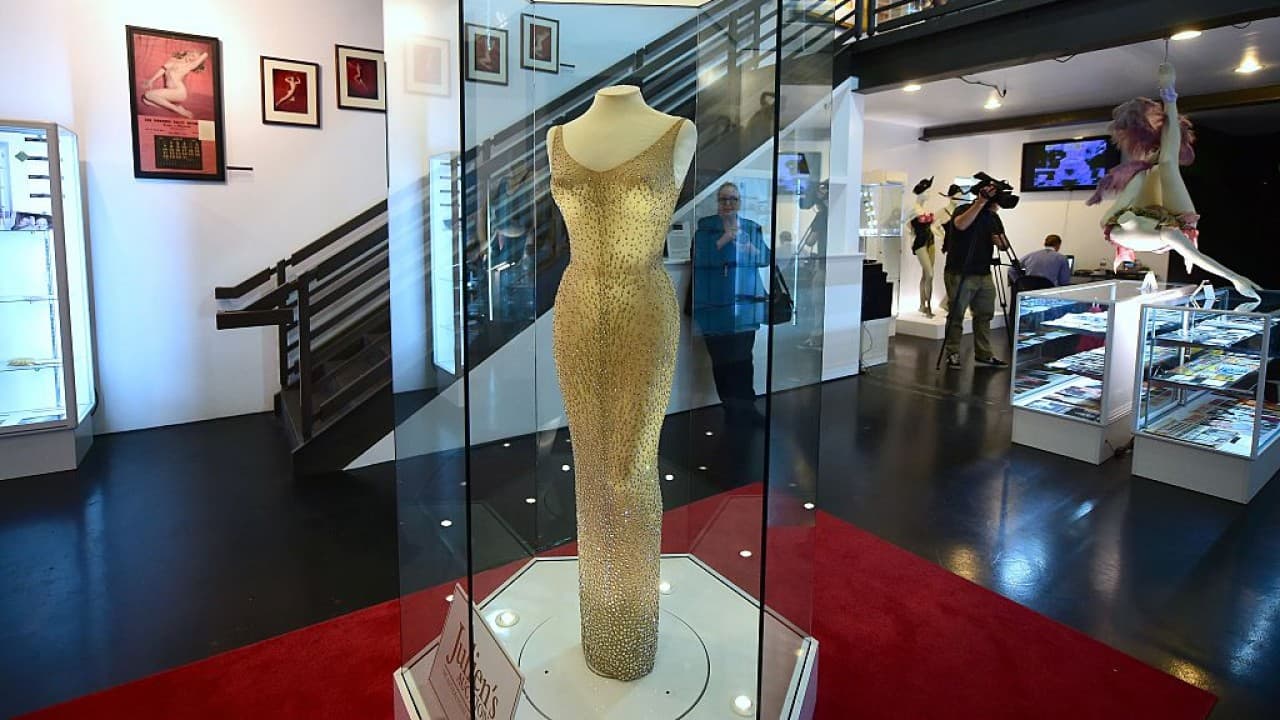 El vestido con el que Marilyn Monroe cantó 'Cumpleaños Feliz' a JFK se ha vendido por 4.8 millones de dólares