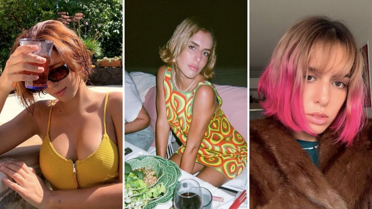 Posteriormente, con este corte bob, Camila ha disfrutado de diferentes teñidos desde cobrizos hasta rosas.