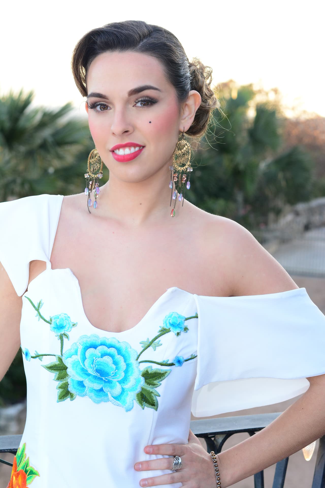 Los peinados fueron realizados por Gylda Fuentes.