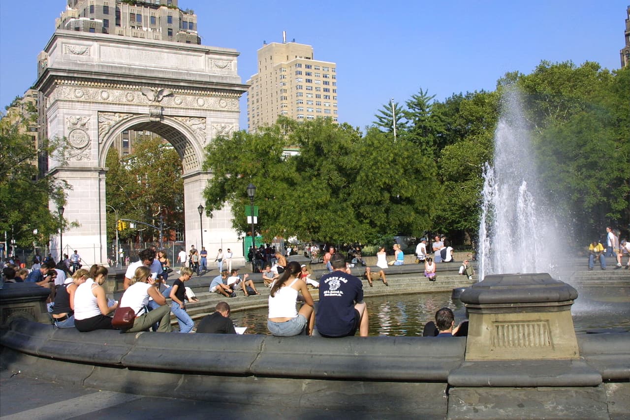 Washington Square Park.
